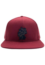 Lade das Bild in den Galerie-Viewer, snapback cap gröbenstädt |holz| rot | deutschland schwarz