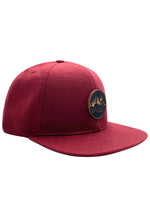 Lade das Bild in den Galerie-Viewer, snapback cap gröbenstädt |holz| rot | drassn schwarz