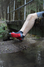 Lade das Bild in den Galerie-Viewer, Outdoor-Socken "Vohenstrauß" Short |Merino|